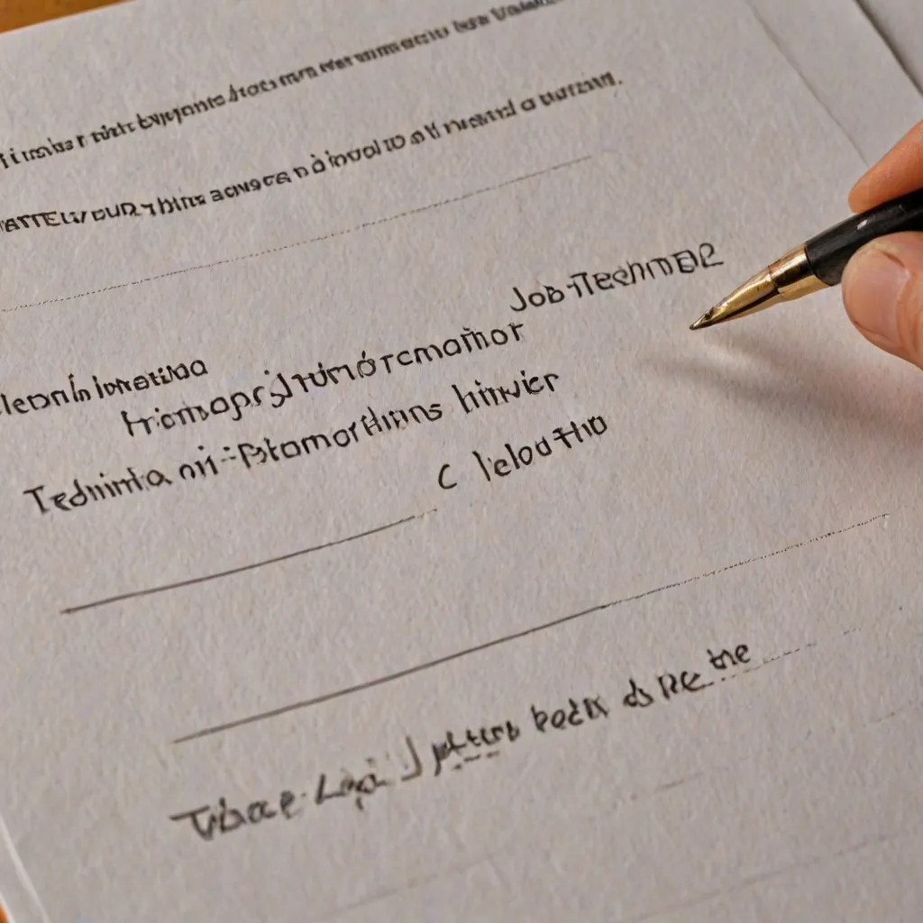 Jak napisać wypowiedzenie umowy o pracę?