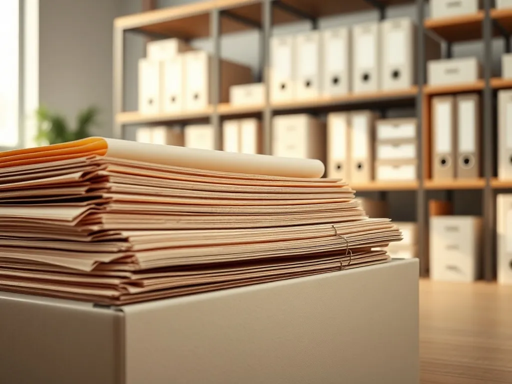 Jakie są zasady przechowywania dokumentacji biurowej?
